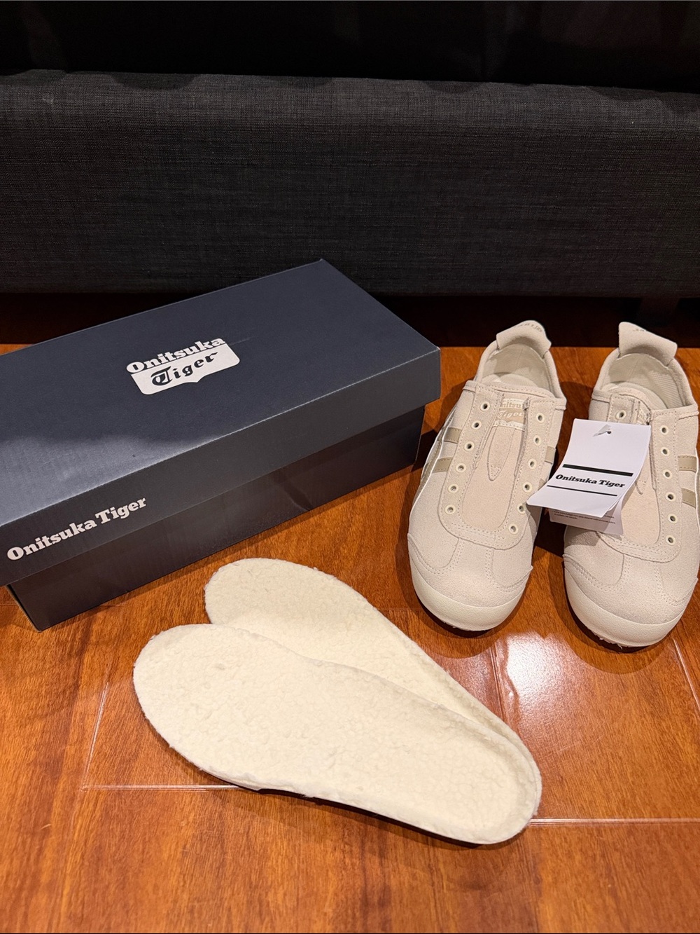 Onitsuka Tiger Mexico 66 Slip On Sneakers Birchwood Crepe